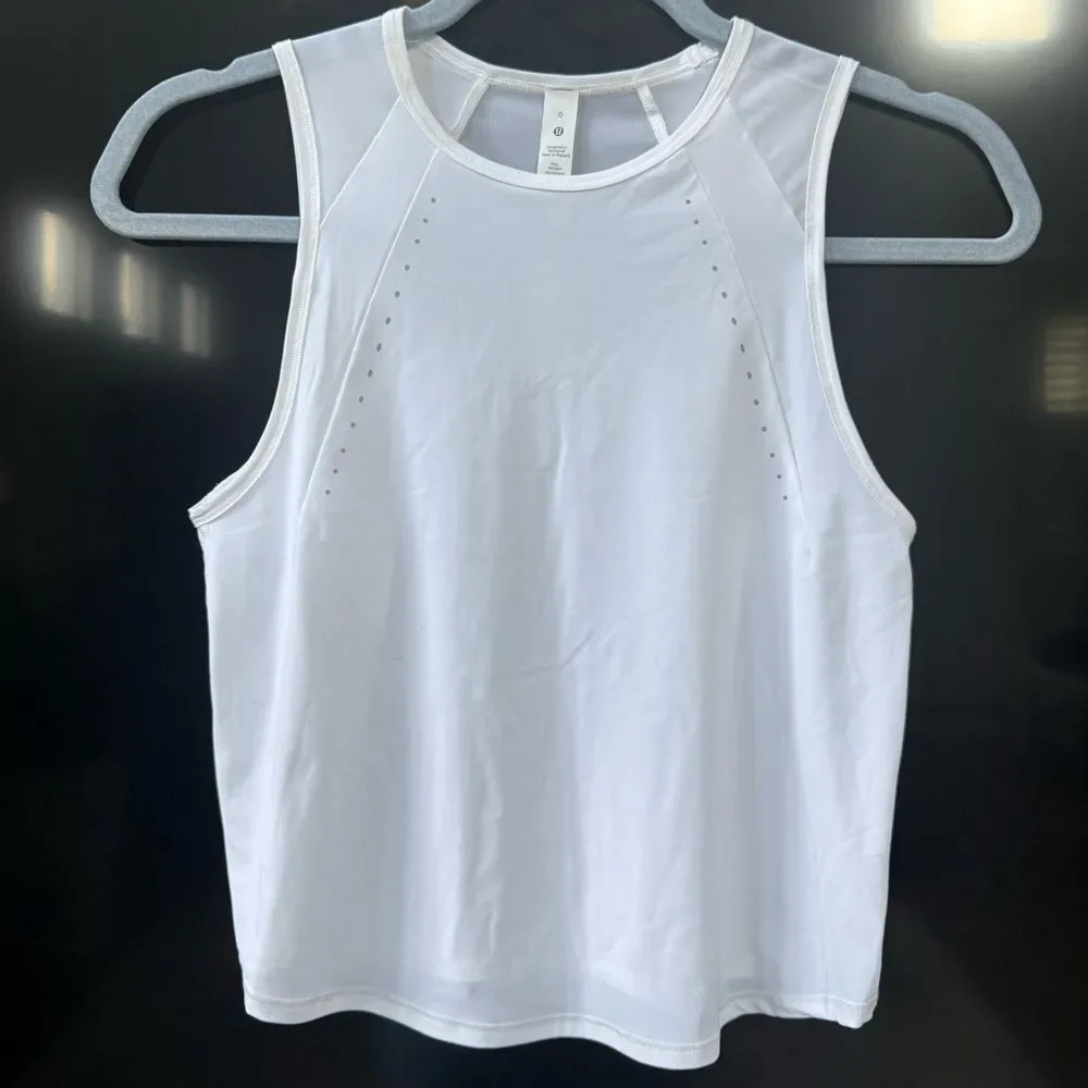 Lululemon sculpt cropped tank top - Picture 1 of 5